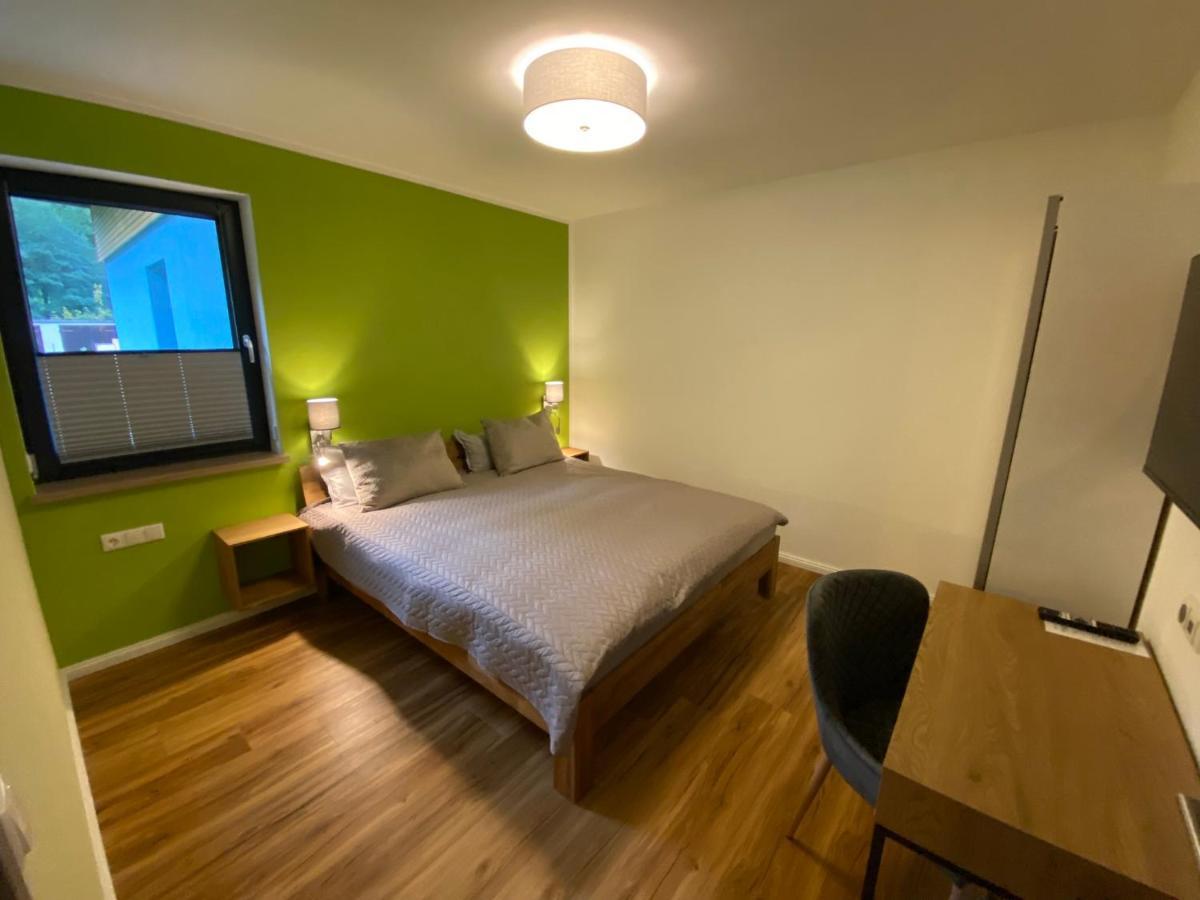 אמצברג Barrierefreies Ferienapartment A2 Villa Wilisch 55Qm מראה חיצוני תמונה