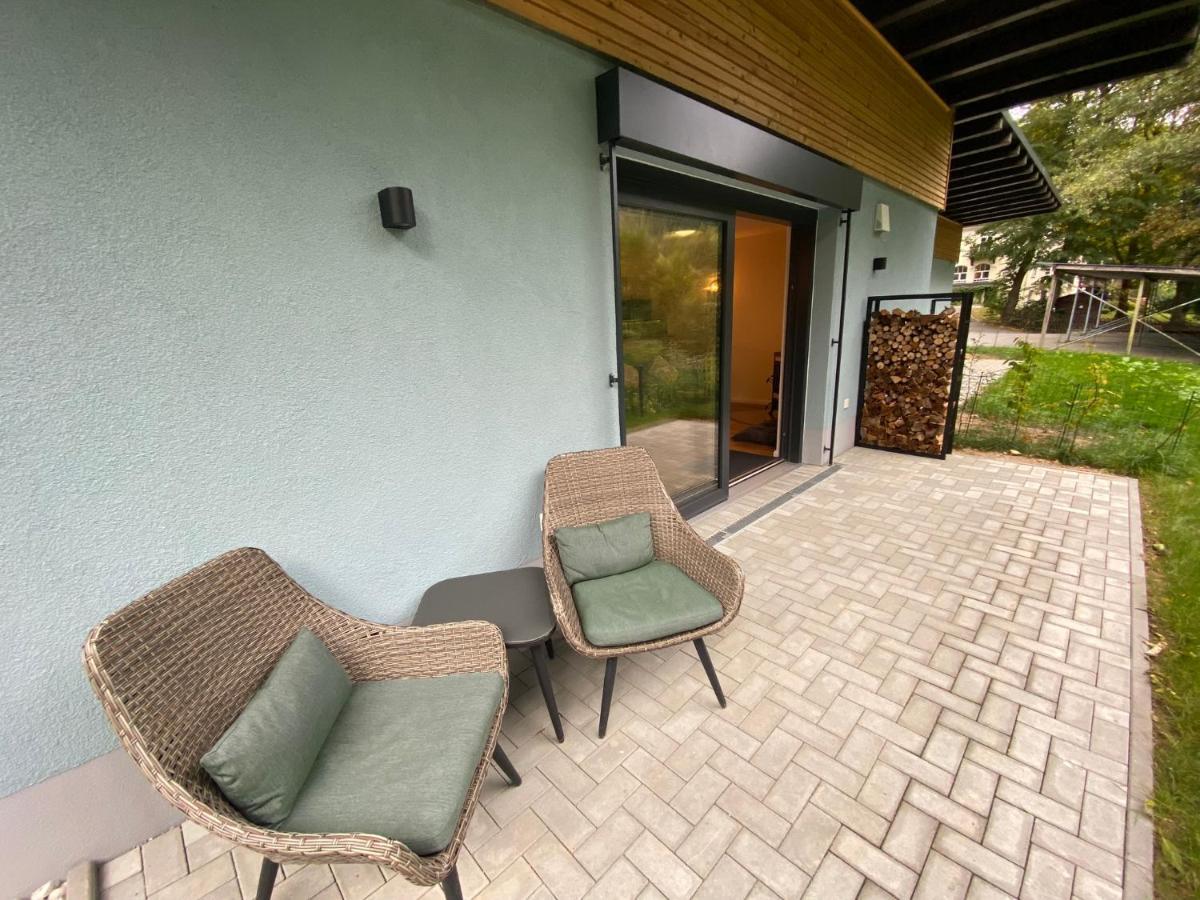 אמצברג Barrierefreies Ferienapartment A2 Villa Wilisch 55Qm מראה חיצוני תמונה